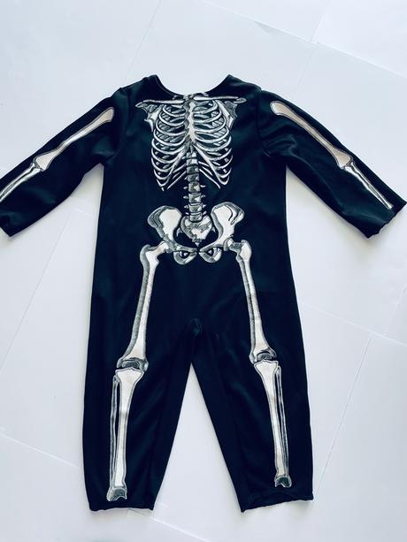 An10/ kostým kostlivec - v.6/12 měs,