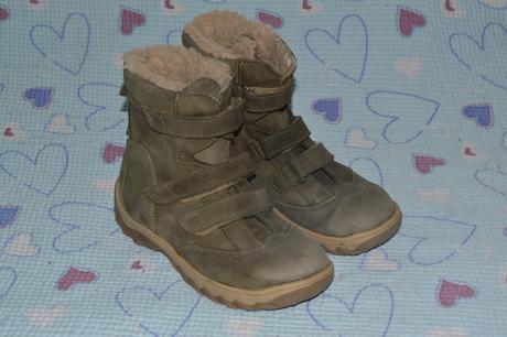 35 khaki zimní boty dzo vysoké sucháče kožíšek, 35