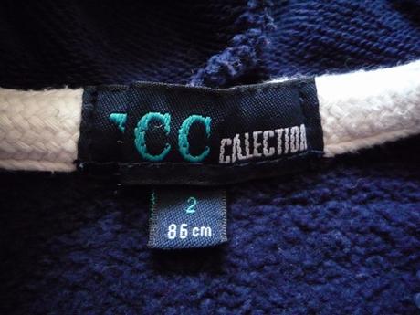 Bavlněná mikina s kapuckou, 86