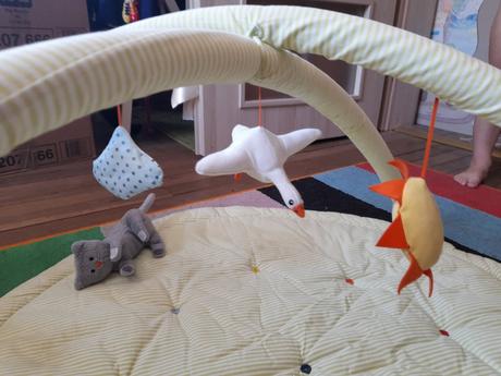 Hrazdička ikea leka na miminko, 