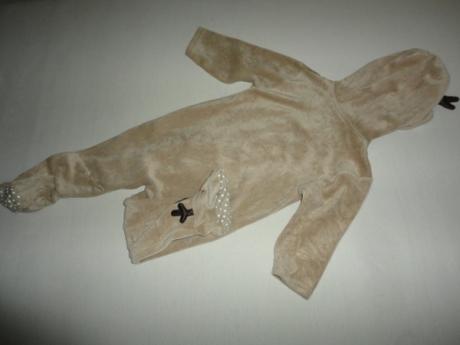 Supr sametový overal, vel. 12-18 měsíců, 80