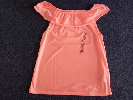 Lososové tričko-top zn."y.f.k." vel."158-164", 164