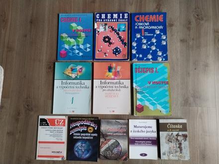 Učebnice pro střední školy, přípravy k maturitě,