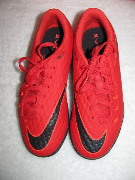 Dětské červené kopačky,turfy nike, nike,36