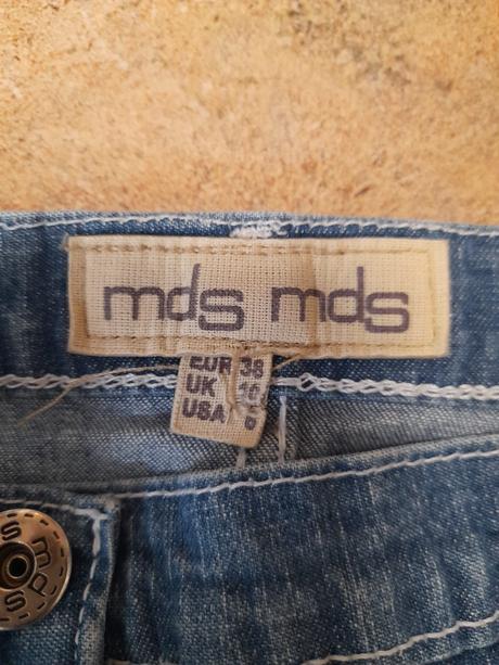 Riflová sukně mds, vel. 38, 38