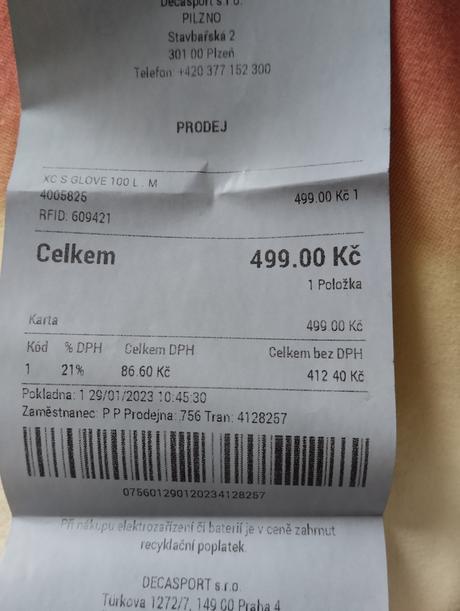 Lyžařské rukavice, m