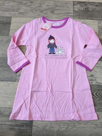 Noční košile dívčí, wolf,92