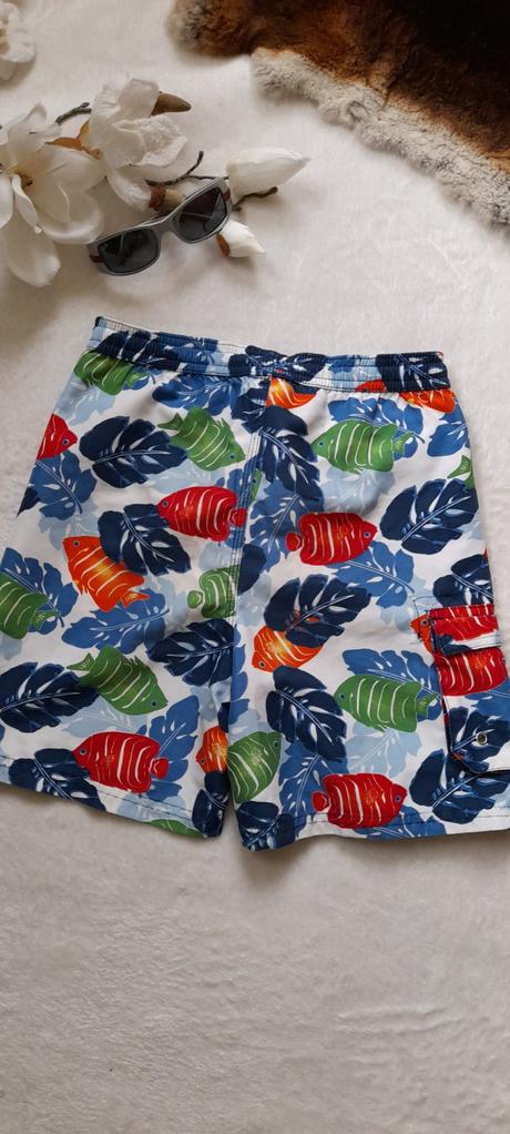 Chlapecké plavecké kraťasy s rybkami, 122