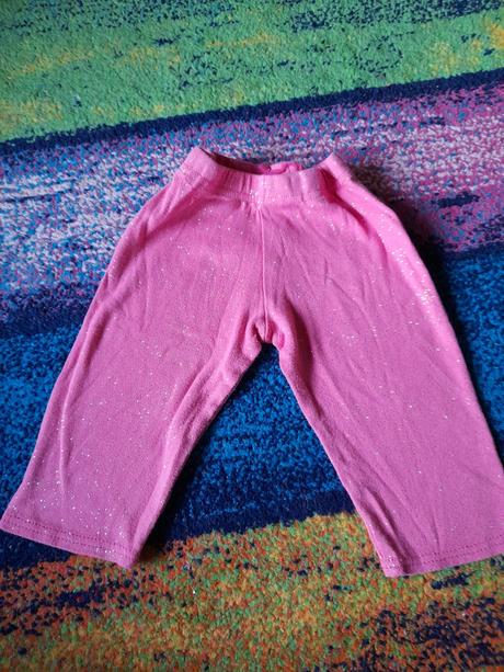 Růžové třpytivé kraťasy na holku, 92