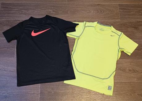 2 ks sportovní trička nike vel. m 137/147, nike,134