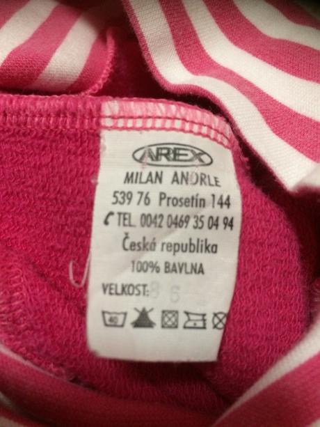 Teplacky s proužky, arex,86