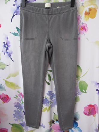 Dámské šedé, elastické kotníkové přiléhavé džíny, tcm,38