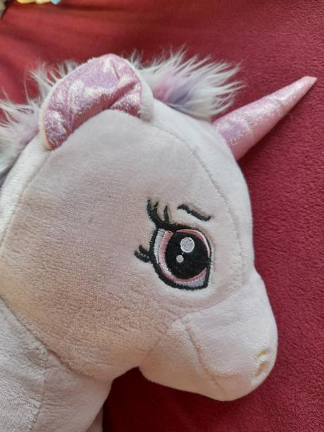 Jednorožec růžový plyšový velký plyšák, 