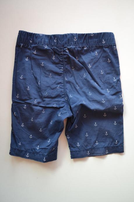 Bermudy pro malé námořníky, h&m,110