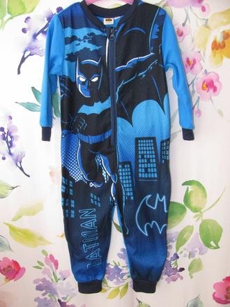 Fleecový overal na spaní batman, 104