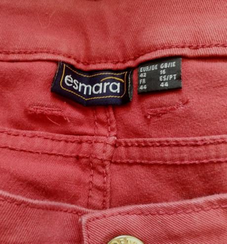 Vínové džíny vel.xl, esmara,xl