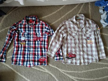 2 košile s bleskem, c&a,122