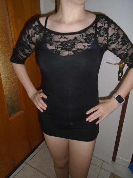 Tričko krajka vel s - 164, 158