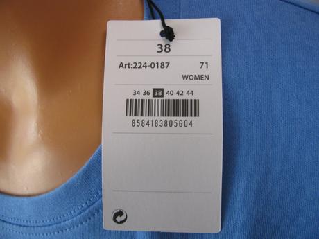 Bavlněné modré mini šaty, 38