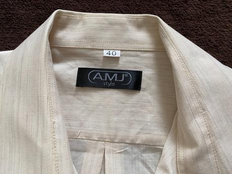 Pánská košile zn. a.m.j. vel. 40/l, l