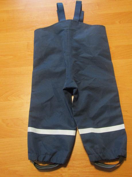 Nepromokavé šustákové kalhoty vel 86-92 cm, h&m,92