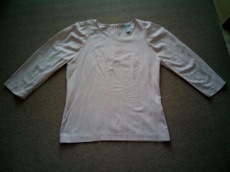 Jemně růžová halenka h/m, h&m,38