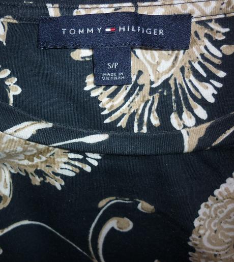 Dámské květované tričko tommy hilfiger, tommy hilfiger,s