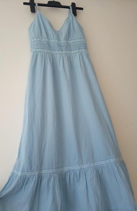 Dámské letní šaty midi h&m 34 xs, h&m,xs