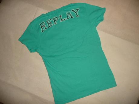 Tričko replay vel m kamínky, replay,m