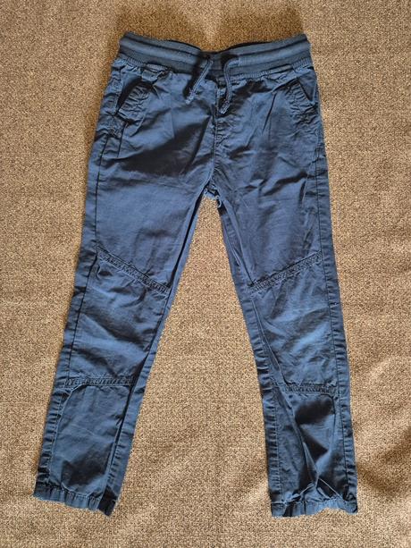 Dětské plátěné kalhoty marks&spencer vel. 122, marks & spencer,122