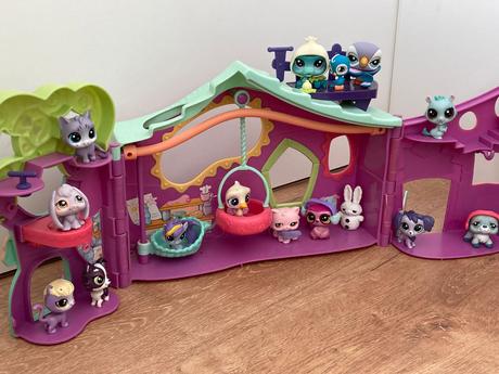 Littlest pet shop - zvířatká, domeček a doplňky,