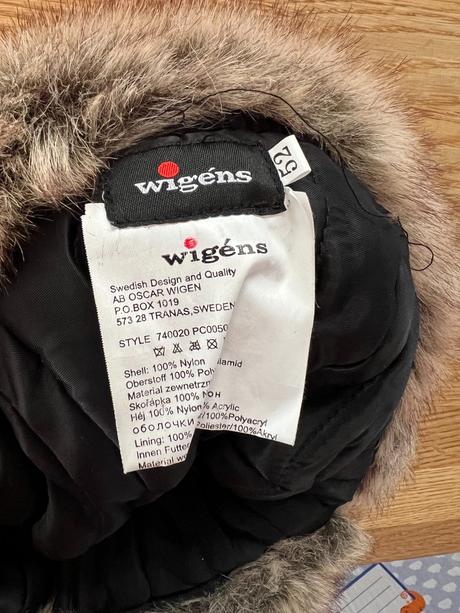 Čepice & ušanka & beranice wigéns vel. 122/134, 122