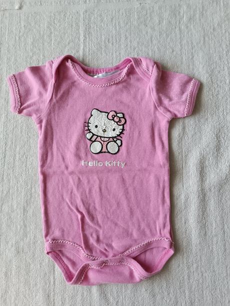 Dívčí body krátký rukáv hello kitty, 56