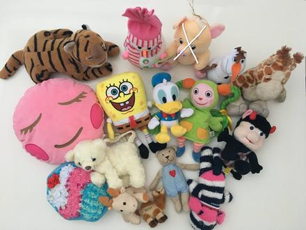 Plyšové hračky,
