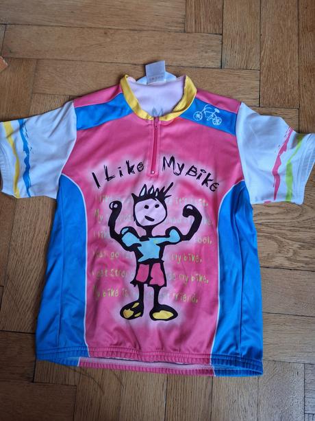 Cyklo tričko dívčí vel. m, m