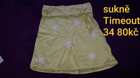 Sukně 34, timeout,34