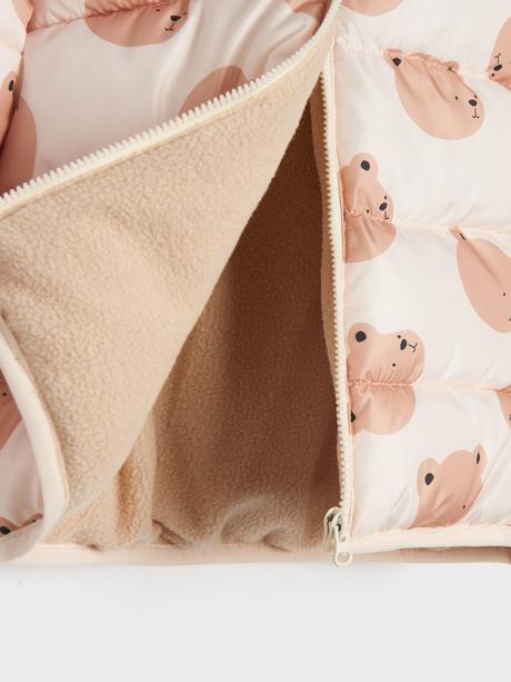 Medvídková bunda světlá vel. 92, fox & bunny,92