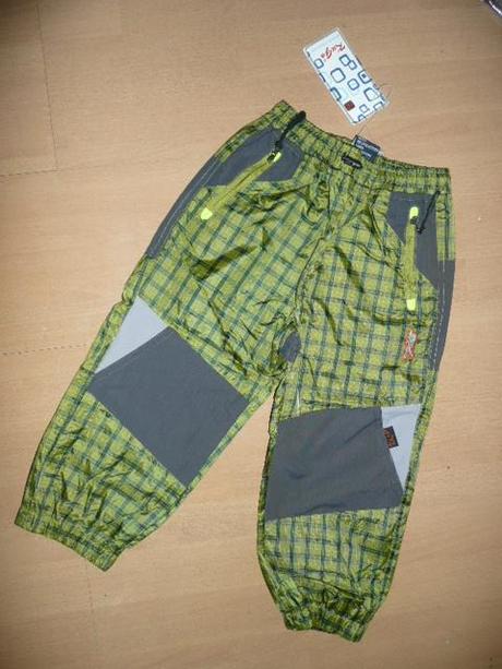 Šusťákové kalhoty podšité kugo šusťáky 80, kugo,80