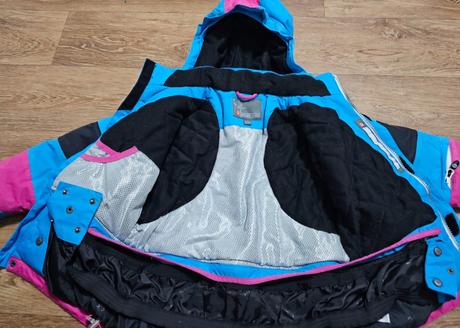 Dívčí lyžařská bunda color kids vel. 116/122, 122