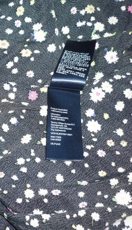 Dlouhá květinková sukně tommy hilfiger, tommy hilfiger,s