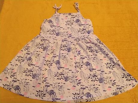 Letní šaty na ramínka vel.122, 122