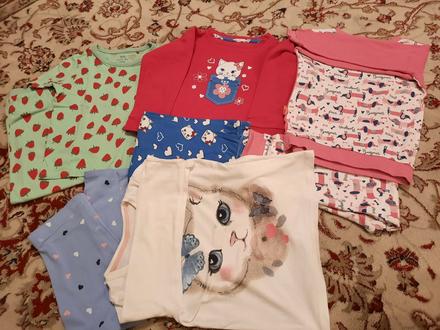 4x pyžamo 98/104, tcm,98