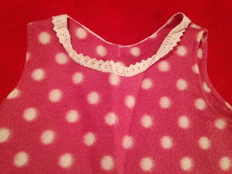 Dívčí šaty puntíky, 98