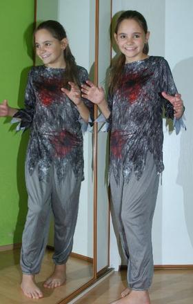 Karnevalový dvojdílný kostým vlkodlak i halloween, 