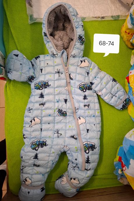 Zimní kombinéza  (velikost 68-74), 68
