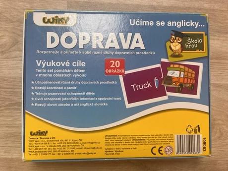 Puzzle pro nejmenší - dvojjazyčné,