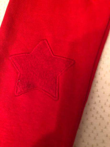 Červené teplejší legíny, 92