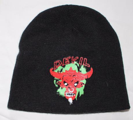 Bd49. akrylová podzimní čepice s býkem 9-12 let , 146