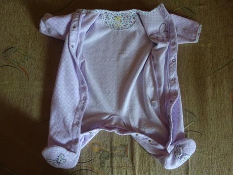 Fleesový overál s motýlkem, vel. 6m, 74