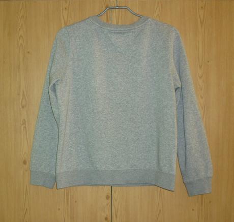 Dámská šedá mikina tommy hilfiger, tommy hilfiger,s